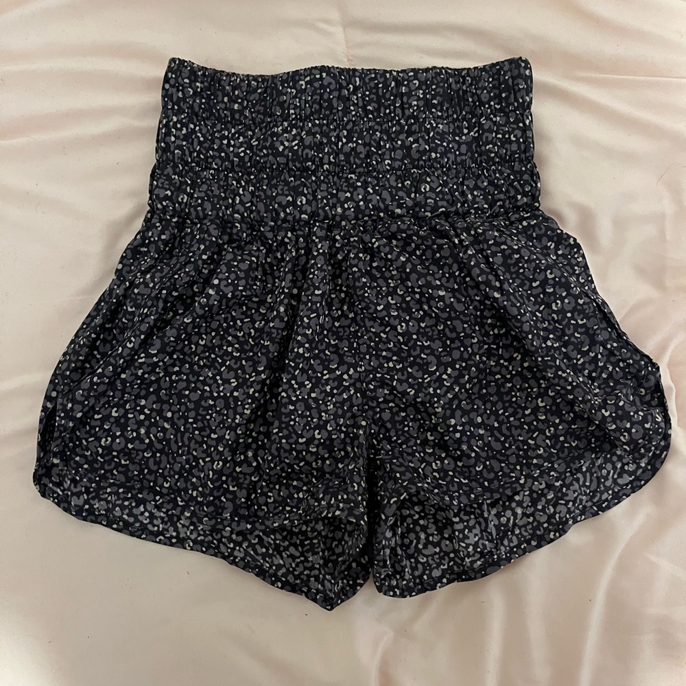 FREE PEOPLE CHEETAH PRINT SMALL SHORTS